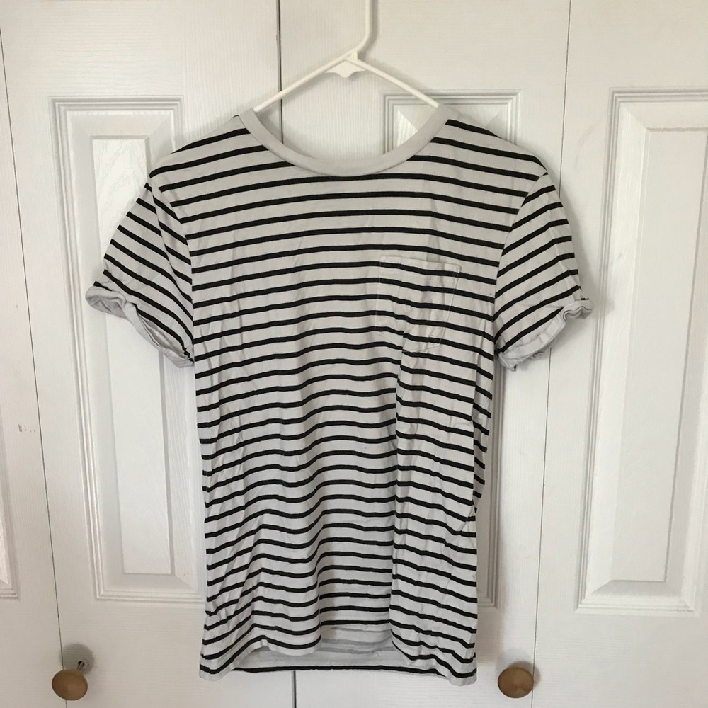 H&M Striped Pocket Tee